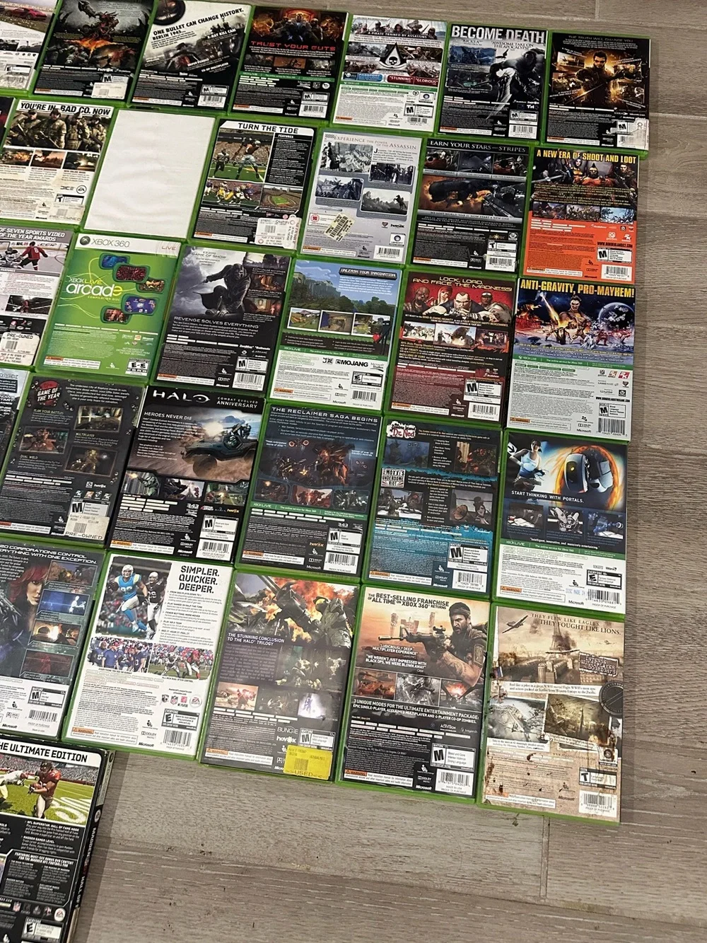 VTG Xbox 360 Video Games Lot (46) (GTA, Assassin’s Creed, COD, Halo, Forza etc.)